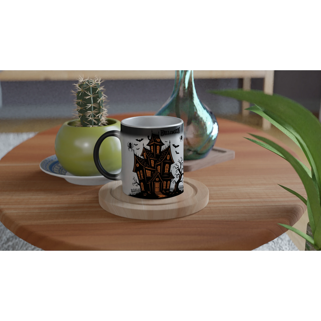 Tazza magica in ceramica da 325 ml - Trasforma il tuo caffè! - Nootje store