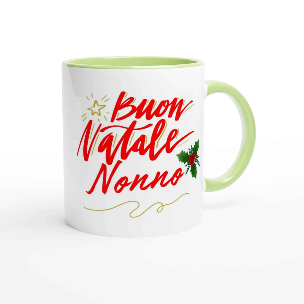 Tazza auguri nonno ceramica 11 once bianca