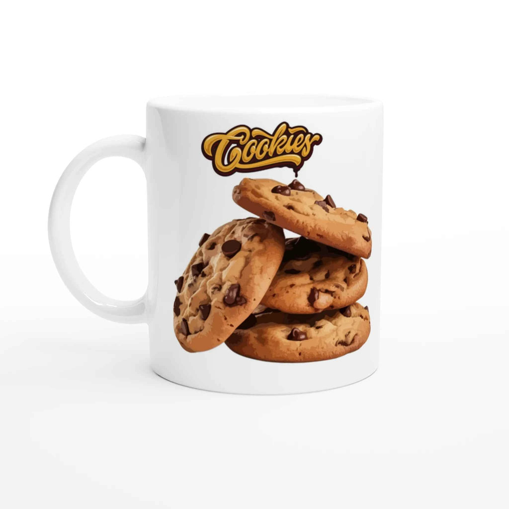 Tazza ceramica 11 once bianca