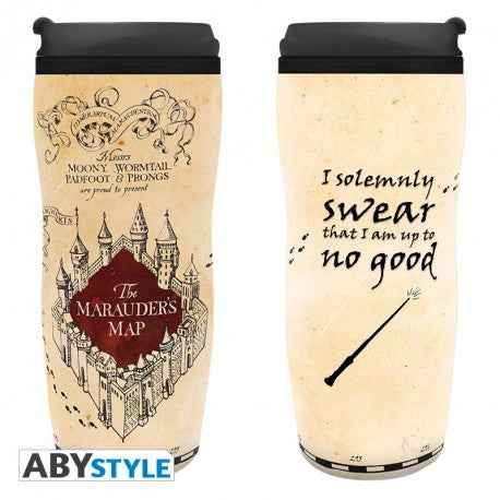 ABYSTYLE HARRY POTTER -  Tazza da Viaggio Isotermica: Mappa del malandrino - Nootje store