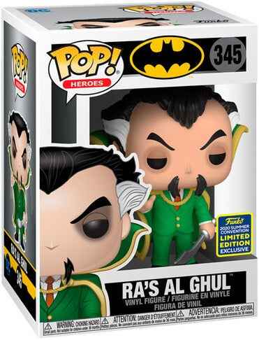 FUNKO POP  Dc Comics: Batman - 345 Ra's Al Ghul Limited Edition Exclusive 9 cm - Nootje store