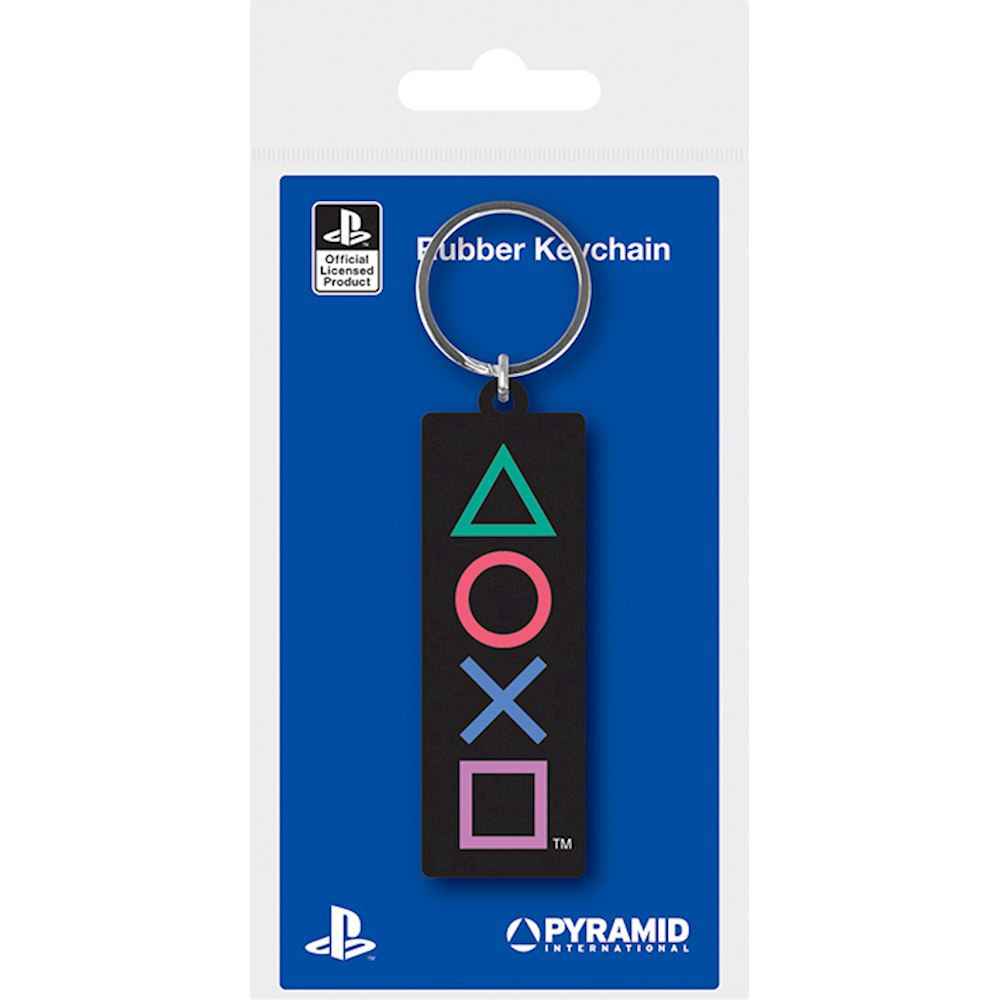 Pyramid Playstation: Simboli - Portachiavi In Gomma - Nootje store