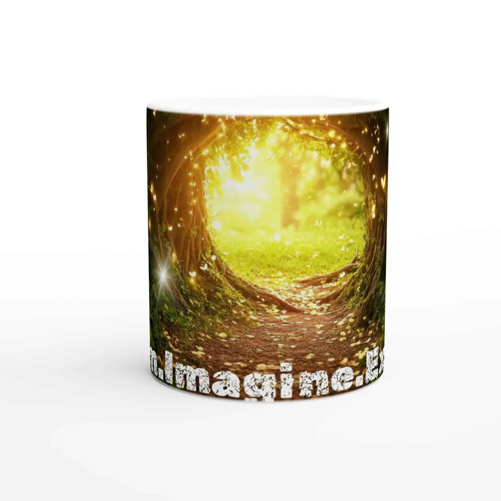 Tazza bianca in ceramica 11 once - Nootje store