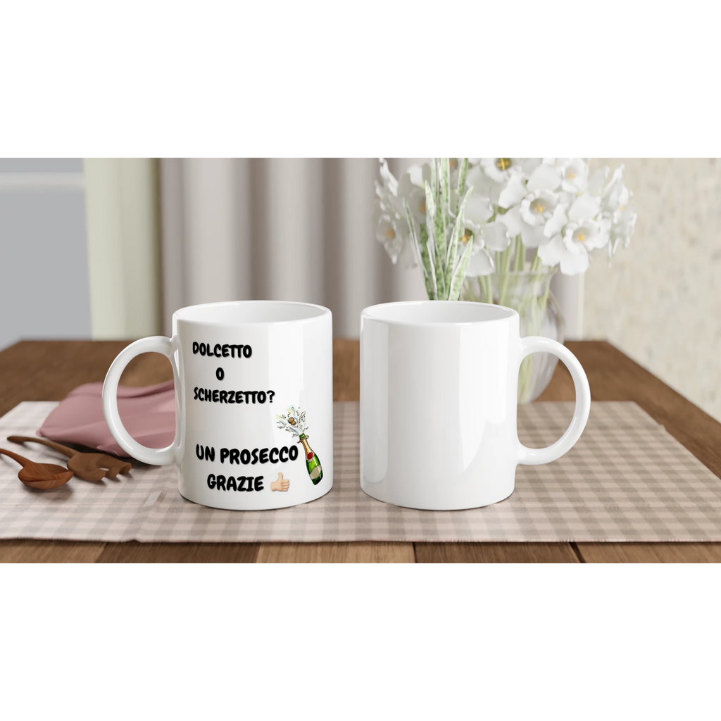 Tazza bianca in ceramica 11 once - Nootje store