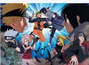 98315 - Anime Puzzle Collection - Cube500 Naruto: Confrontation - Jigsaw Puzzle 500 Pcs - Nootje store