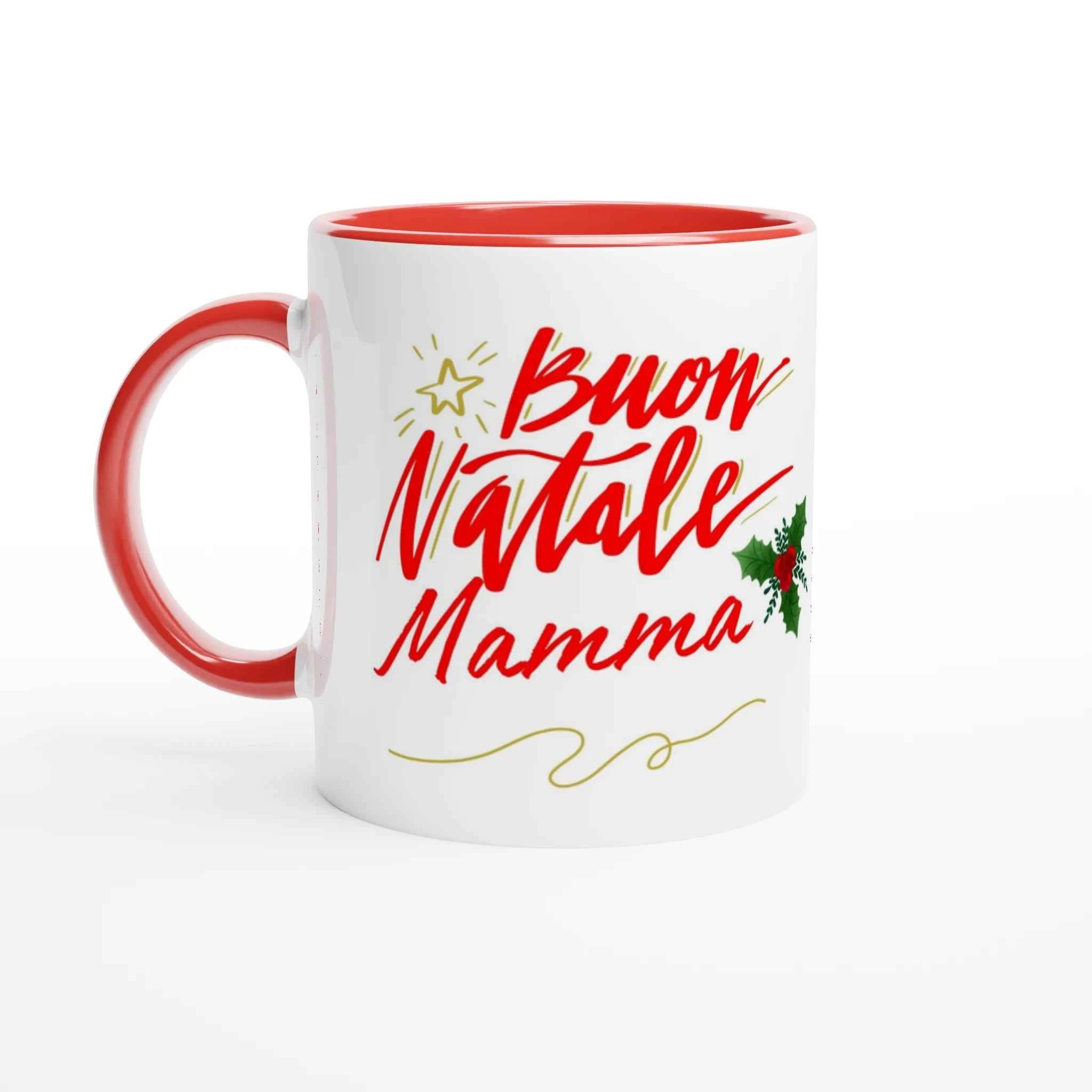 Tazza auguri mamma ceramica 11 once bianca