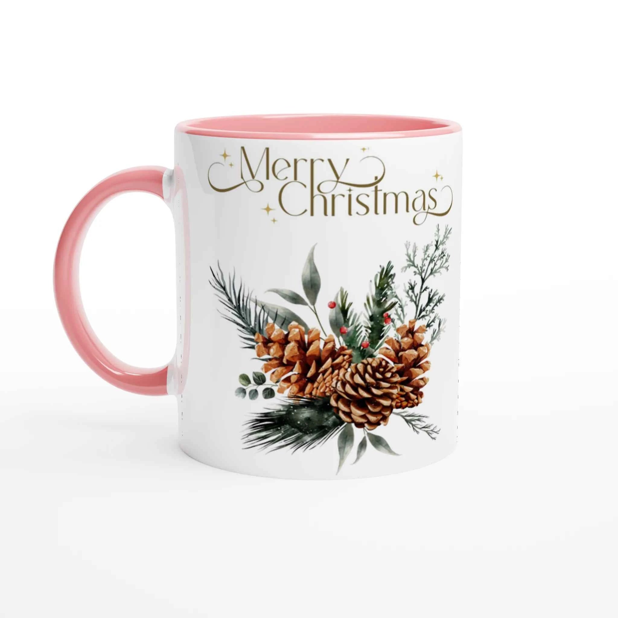 Tazza natalizia ceramica 11 once - Copia tazza bianca per feste - Nootje store