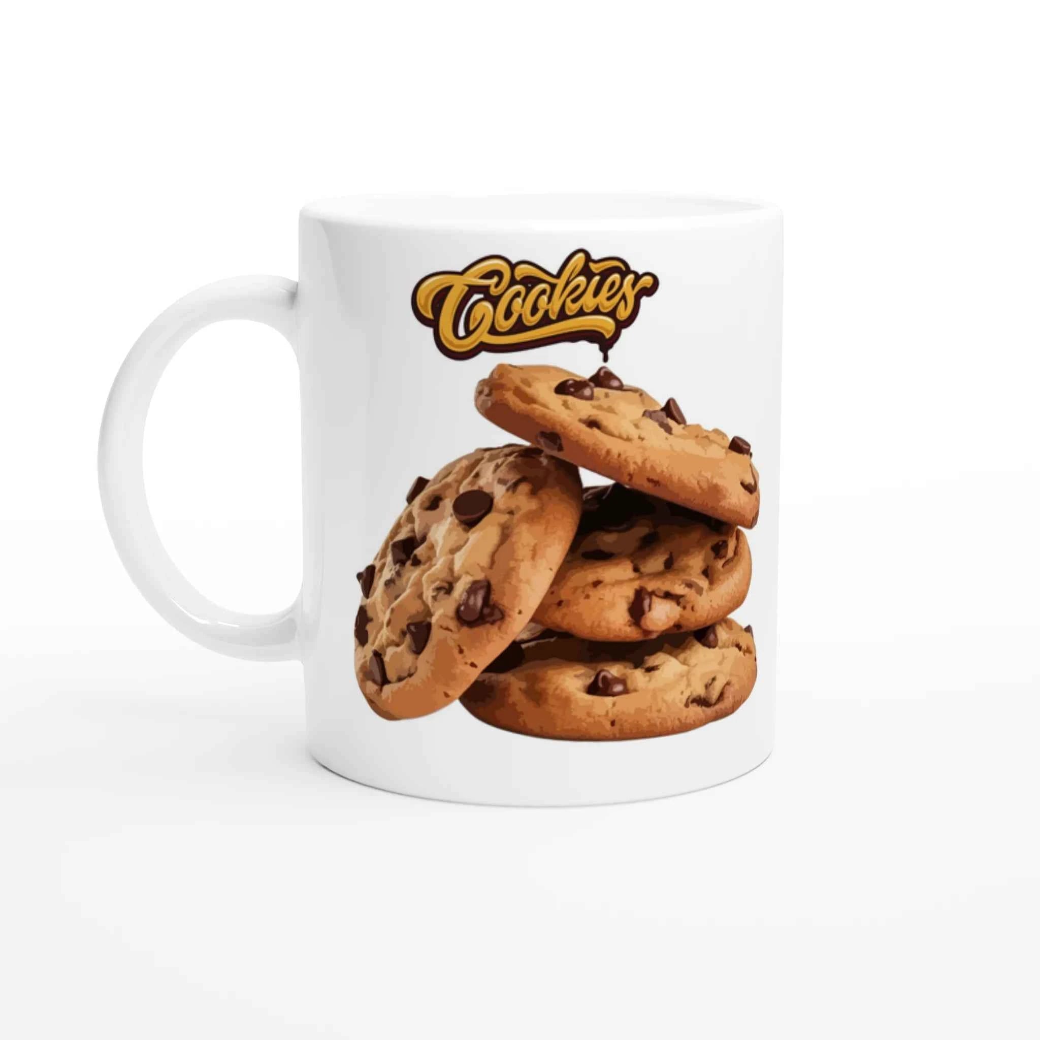 Tazza ceramica 11 once bianca