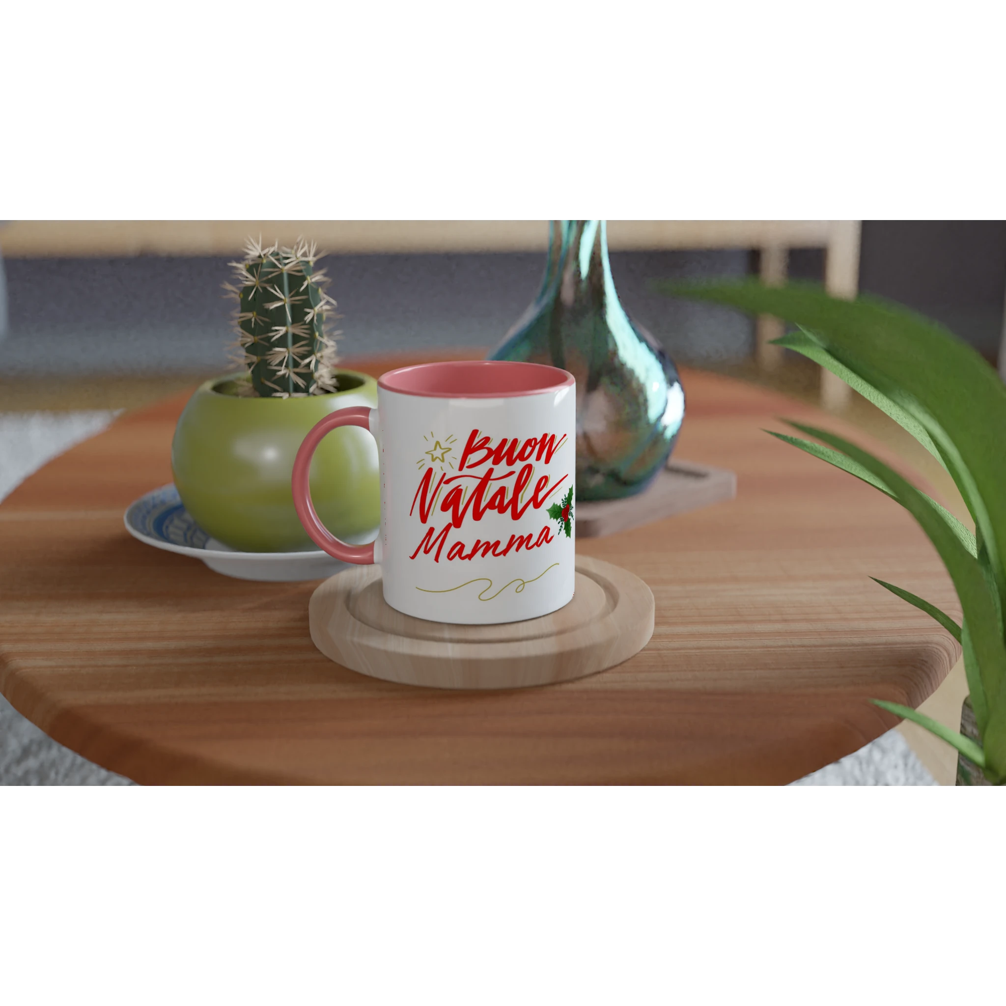 Tazza auguri mamma ceramica 11 once bianca - Nootje store