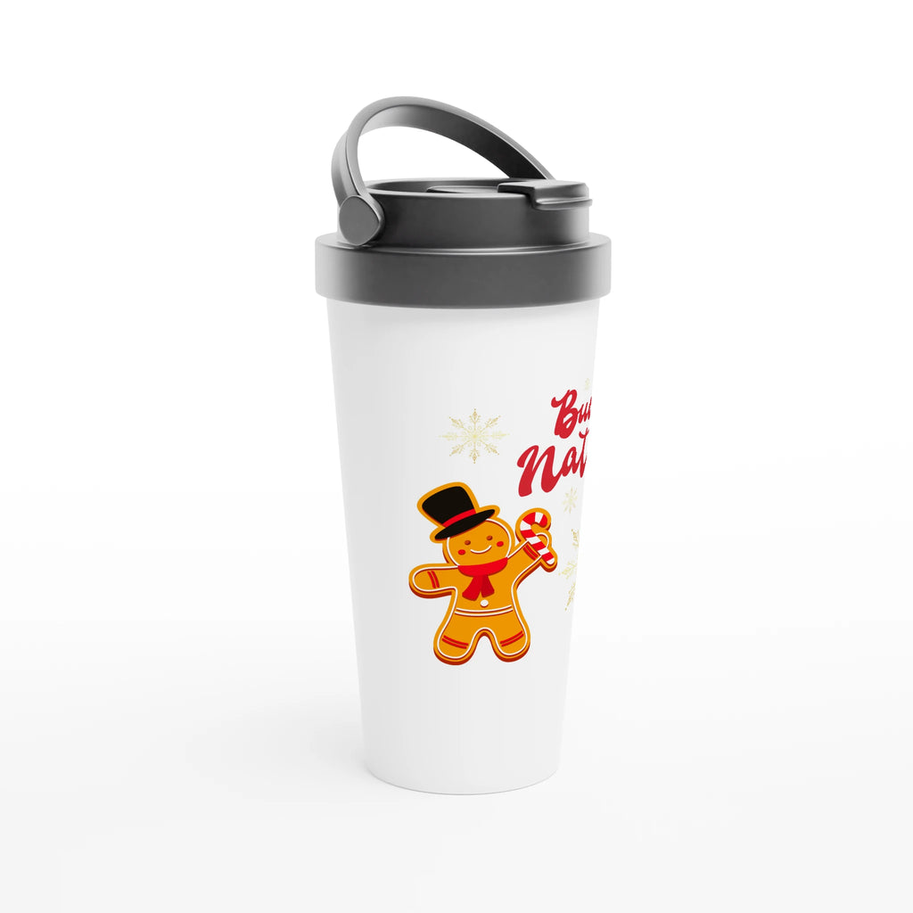 Tazza da viaggio natalizia inox in acciaio inossidabile da 443 ml - Nootje store
