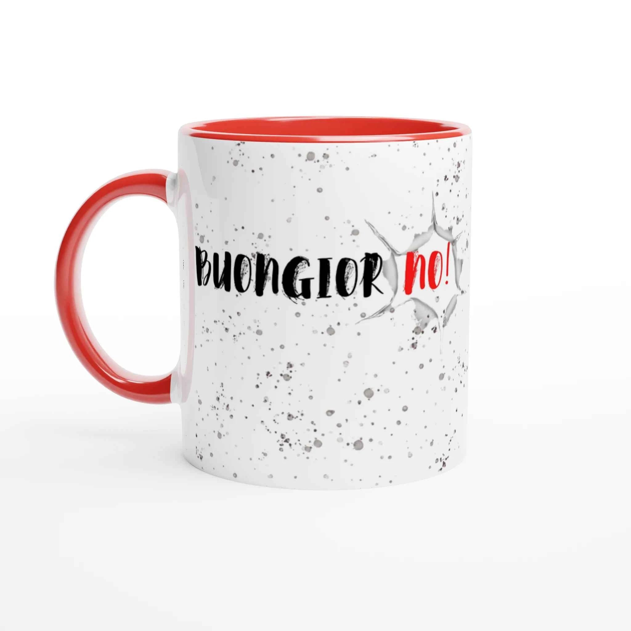 Tazza ceramica 11 once bianca di alta qualità