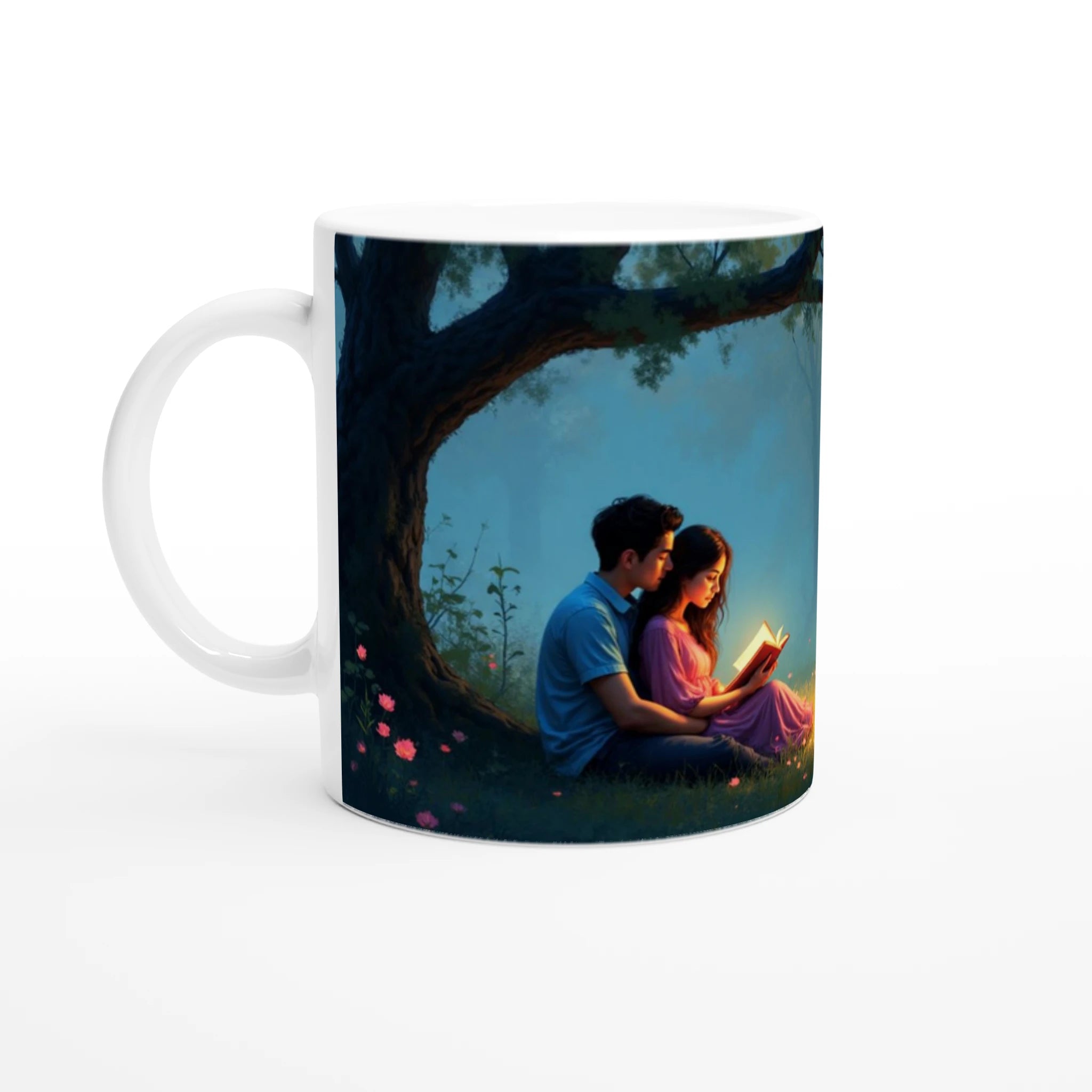 Tazza bianca ceramica 11 once per ogni occasione - Nootje store