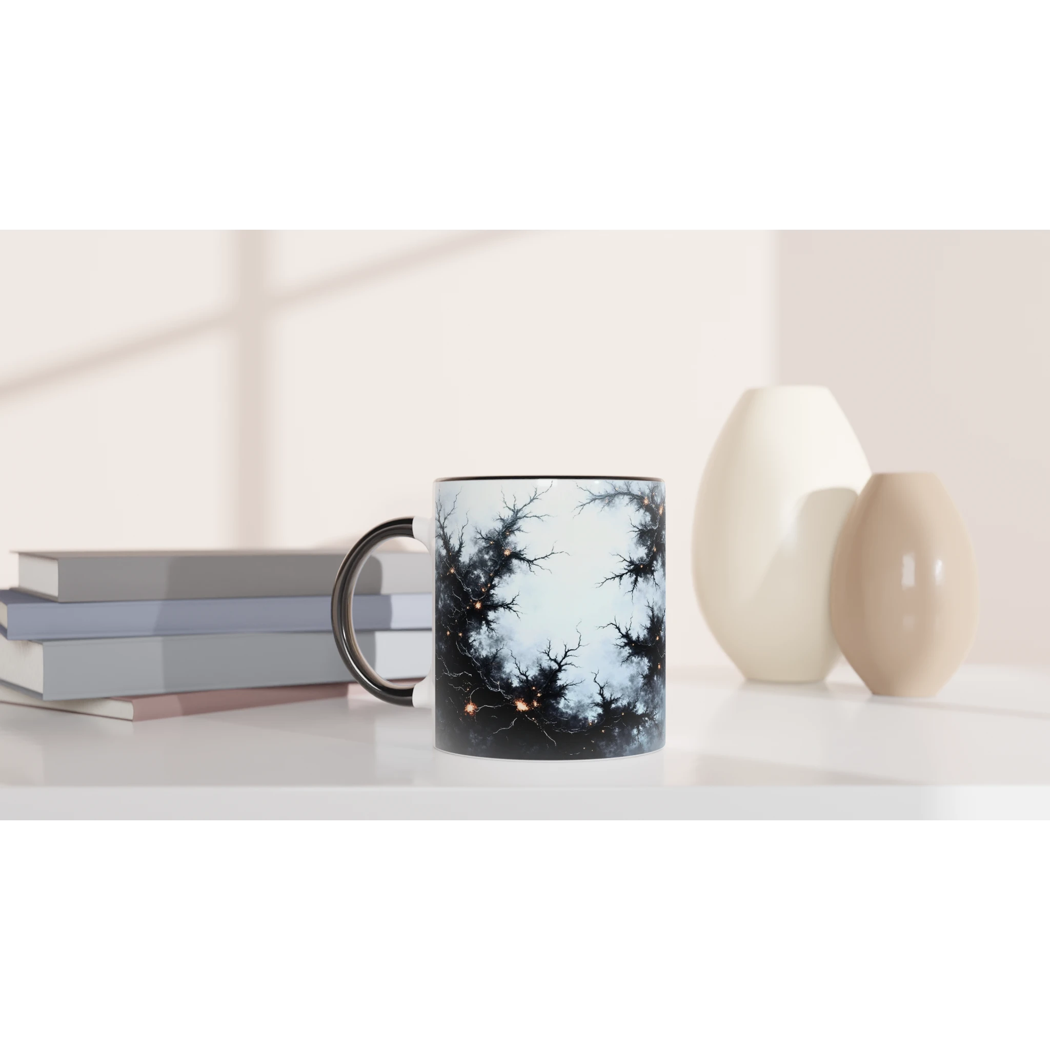 Tazza bianca in ceramica 11 once - Nootje store