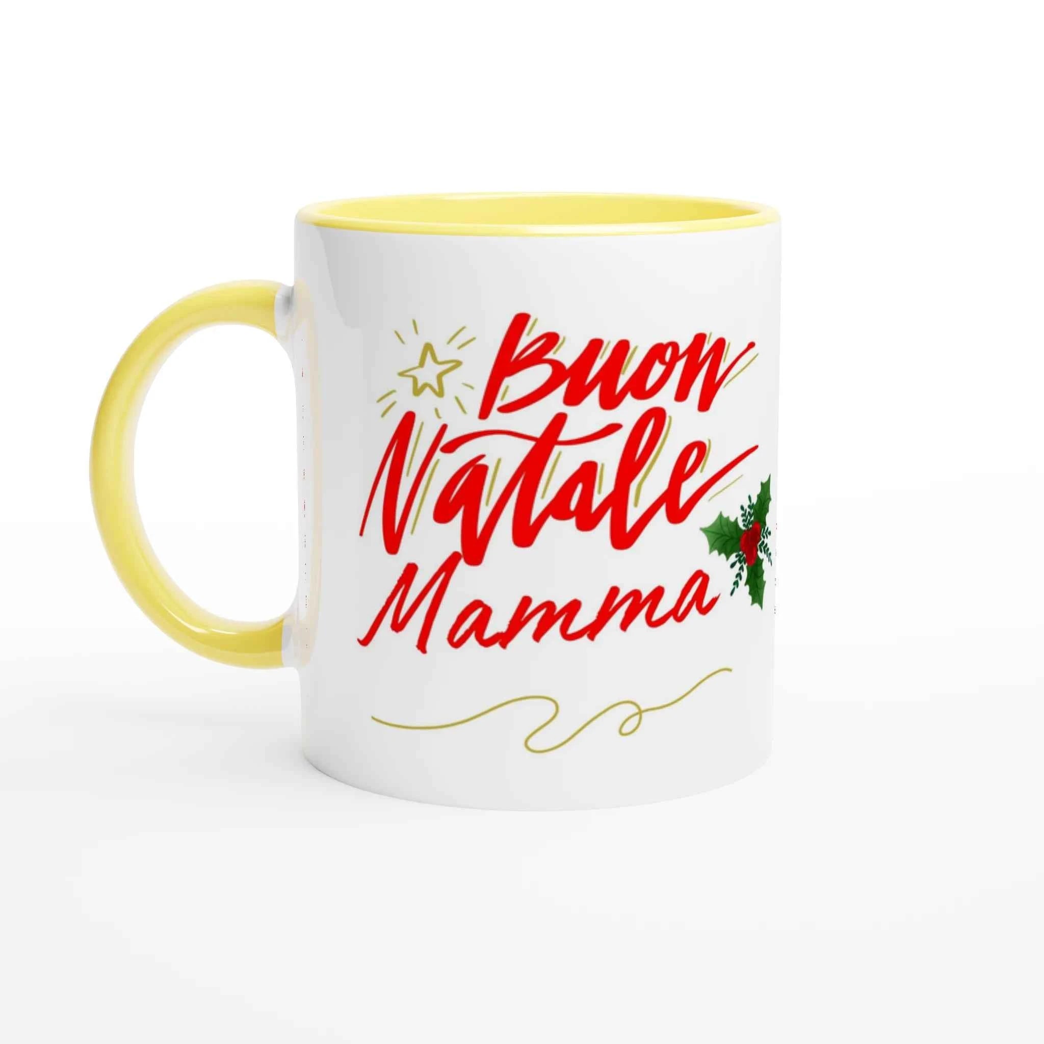 Tazza auguri mamma ceramica 11 once bianca