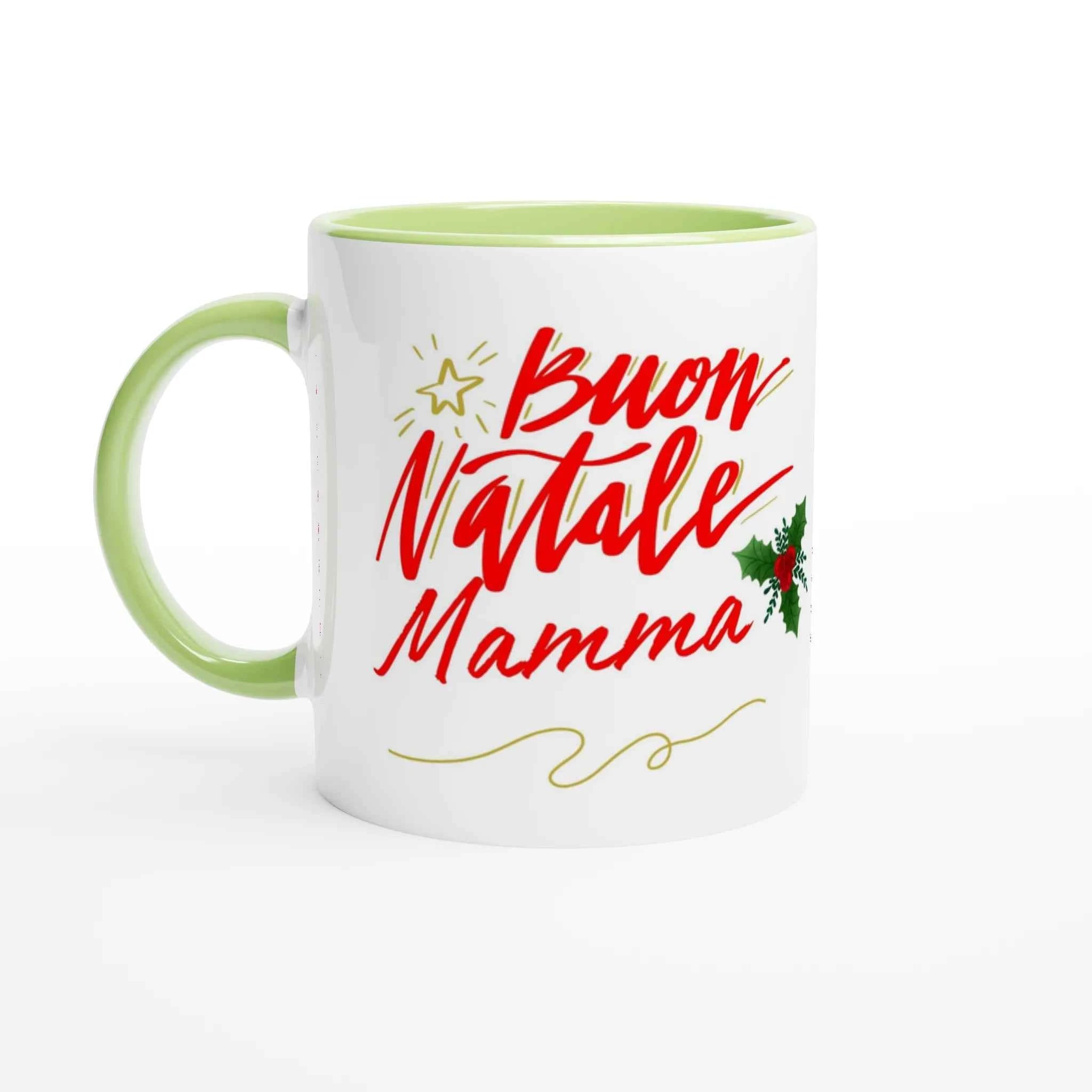 Tazza auguri mamma ceramica 11 once bianca