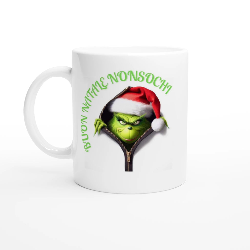 Tazza ceramica bianca 11 once per caffè e tè - Nootje store