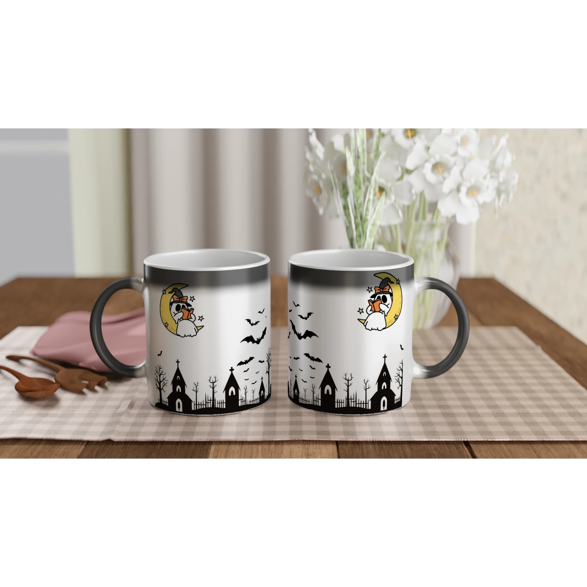 Tazza Magica Halloween in Ceramica da 325 ml - Nootje store