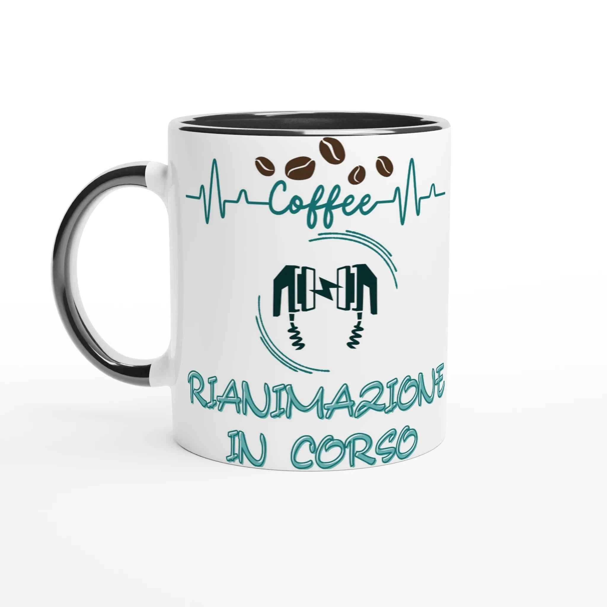 Tazza ceramica bianca 11 once - Eleganza e Design Unici