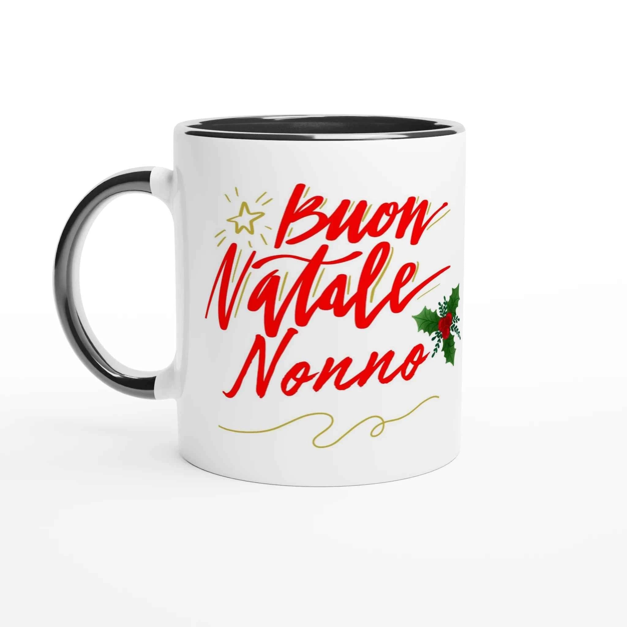 Tazza auguri nonno ceramica 11 once bianca