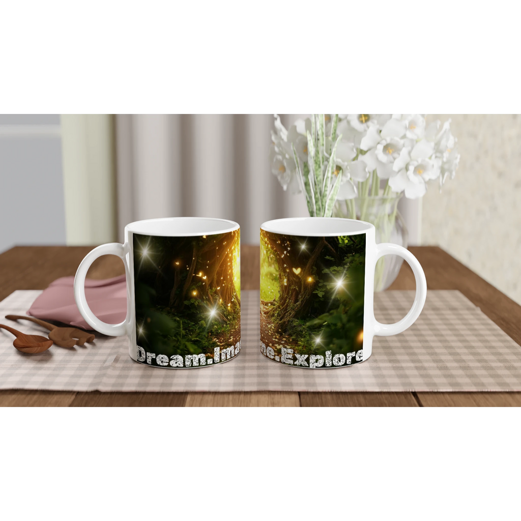 Tazza bianca in ceramica 11 once - Nootje store