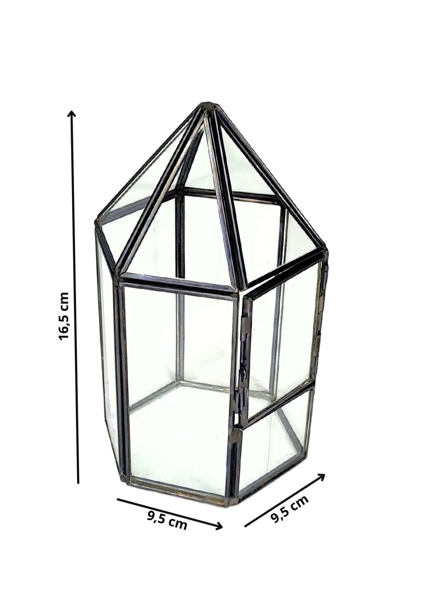 Terrarium geometrico Serra di Cristallo - Nootje store