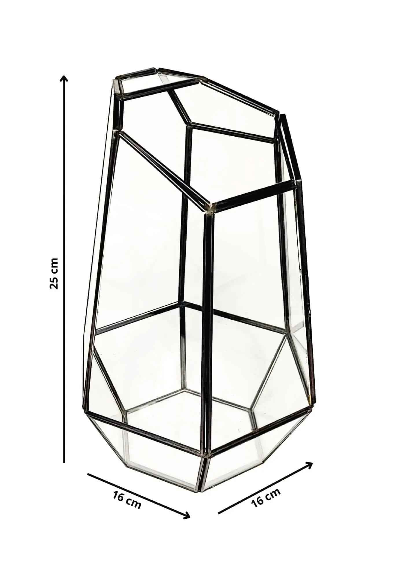 Terrarium geometrico Universo di Vetro 2TR067 - Nootje store
